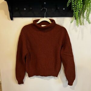 Wilfred Rich Brown Wool Sweater